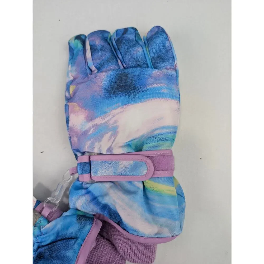 The Children's Place Girls 8+ Winter Gloves - Star Blue & Purple